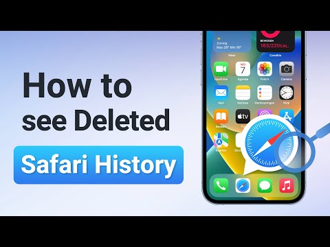 how to recover deleted safari history without backup 