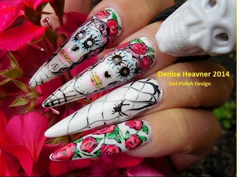 how to paint uv gel nails