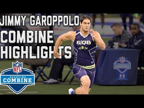 Video: Jimmy Garoppolo's 2014 Scouting Combine Workout | NFL Highlights