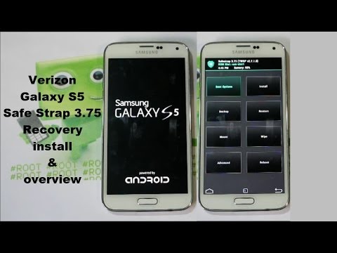 Verizon Galaxy S5 Safe Strap Recovery Install and Overview