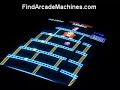 donkey kong playing through many levels. shows correct ladder technique on start stage.
