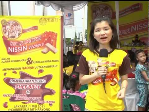 Roadshow Serunya berkreasi Nissin Wafers – Medan