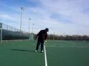 TENNIS 101- basic serve  by ding cenon
