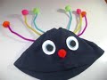 Easy kids crafts: how to recycle a shirt into a hat
