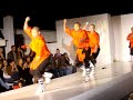 ninja ball busting runway destruction where model falls