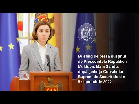 Președinta Maia Sandu, după ședința CSS: „Vrem să discutăm despre bani confiscați, nu doar despre bani sechestrați”