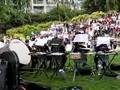 Biking Tour Leaside 2007  Concert inToronto Music Garden