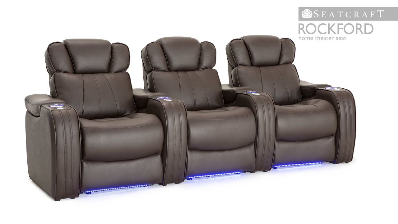 Seatcraft Rockford Home Theater Chair 4seating