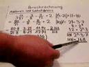 Bruchaddition und -subtraktion