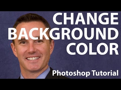 how to change background color in photoshop