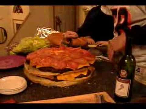 Worlds largest homemade bacon ...