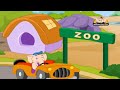 Learn about animals in Hindi - A Day at the Zoo (Part -1)
