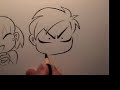 How to Draw Chibi Faces, Six Different Ways