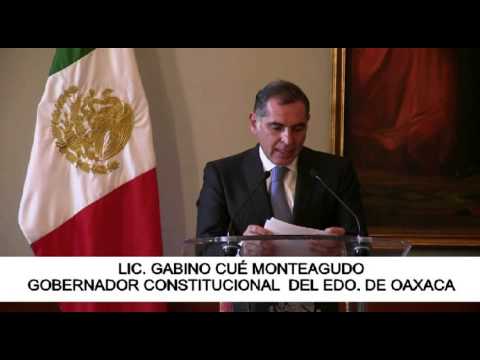 @GabinoCue toma protesta a Alfonso #Gómez Sandoval como nuevo titular de @Segegoax