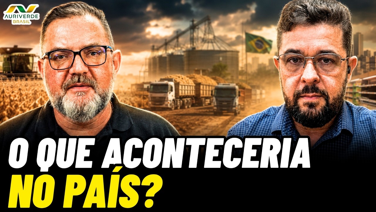O colapso no Brasil se o produtor rural paralisar uma safra  Análise de Celso Ricardo