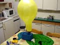 Air Balloon Crash in Grandma`s Kitchen