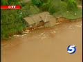 Sky5: Cimarron River Crests Near Guthrie, Okla.