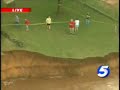 Sky5: Cimarron River Crests Near Guthrie, Okla.