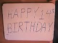 happy birthday animation