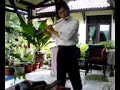 Lagunya Titiek Puspa dimainkan dengan flute oleh Flutist Old Boy after office hour at home with daughter. And daugter said: