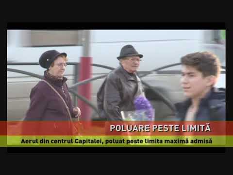 Aerul din centrul Capitalei, poluat peste limita maximă admisă