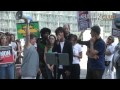 Belo Monte  non  : Journée Mondiale, Les Français À Paris-la Défense 20 Août 2011