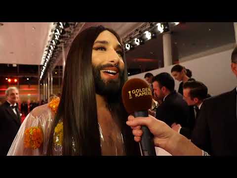 Conchita Wurst bei der Goldenen Kamera