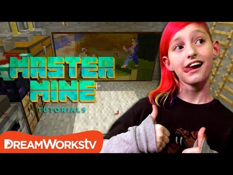 How to Build a Secret Lair in Minecraft with Millie from Game Kids