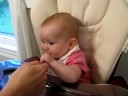 Isabella Eats for the First Time ( Cereal) Isabella Eats for the First Time ( Cereal)