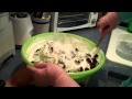 Donna Jean Rueff mixes up Ice Cream, Oreo Cookies and Cool Whip Creme on 12-21-2012 A.D. (2)
