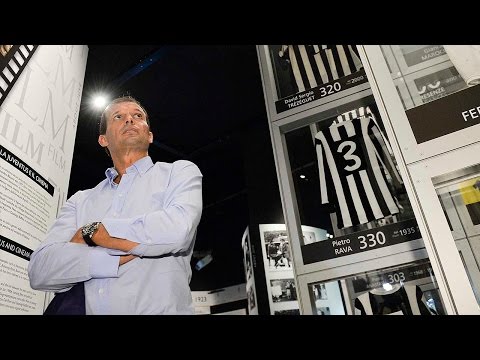 Massimiliano Allegri, il primo giorno alla Juventus - First day at Juventus
