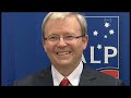 Kevin Rudd, PM (Series 2) - Episode 33. FINAL ROVE. Official ROVE site - www.rovedaily.com.au (Roving Enterprises, Melbourne Australia) Voiced by Nick Maxwell Broadcast date 15 November, 2009 - Episode 36 of 2009 (s10e36) 15-11-09 Brought to you by Rove mcmanus site - www.roveonline.com (unofficial) | http