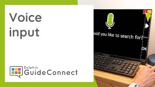 How to use GuideConnect - Voice Input (English Speaking)