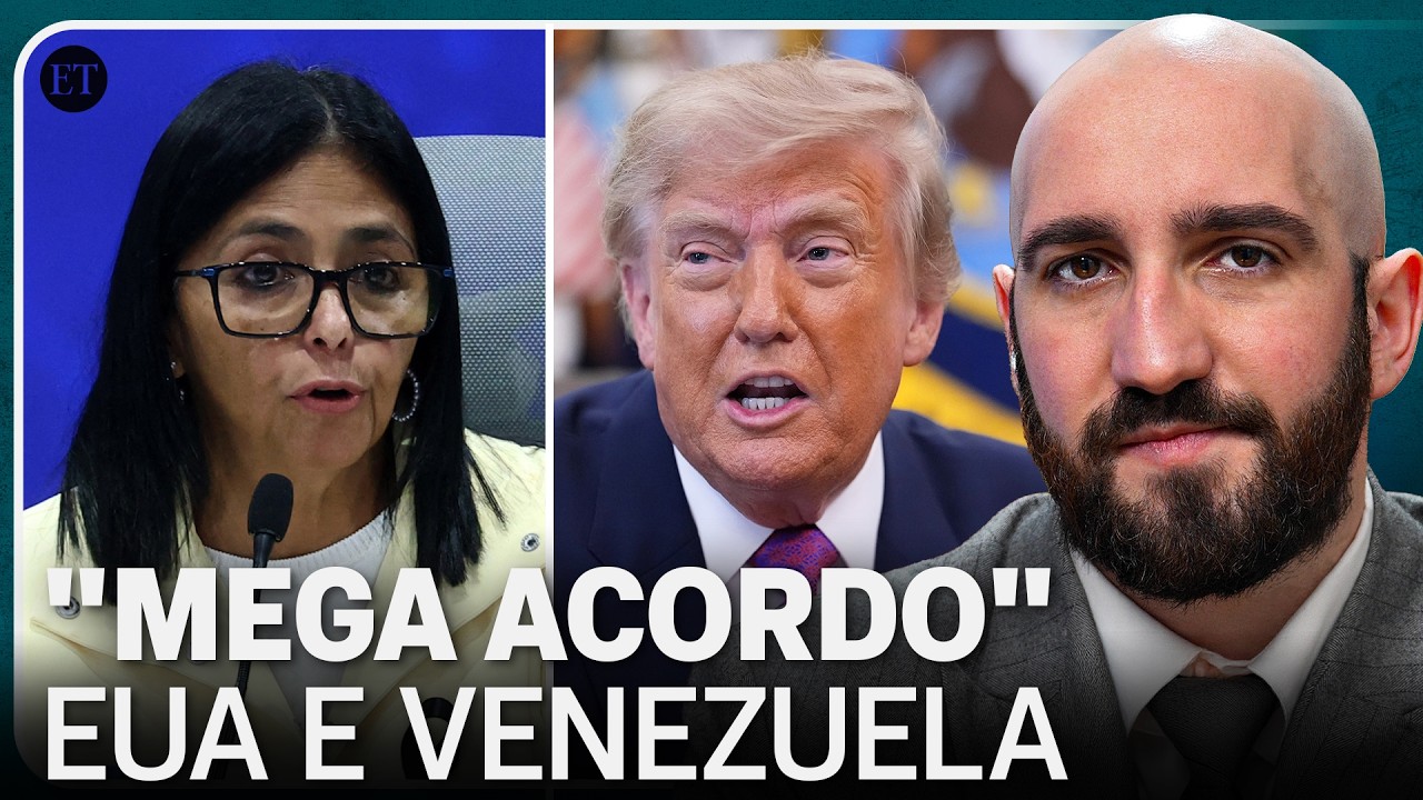Trump anuncia "mega acordo" bilionário de petróleo com a Venezuela