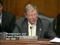 Inhofe Responds to Kerry 30 Minute Fillibuster at EPW Hearing