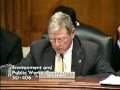 Inhofe Responds to Kerry 30 Minute Fillibuster at EPW Hearing