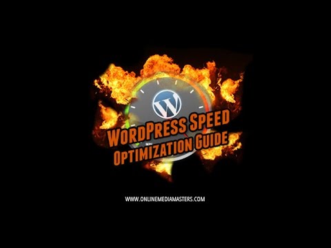 how to speed up wordpress