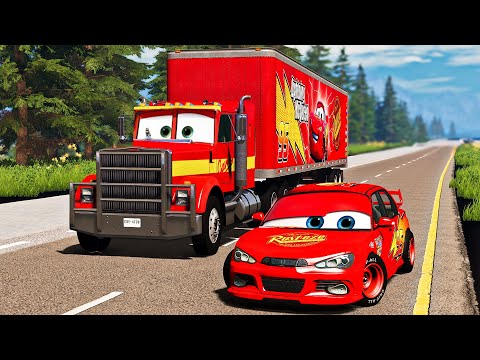 Life is a Highway / Cars Movie Remake - BeamNG.drive