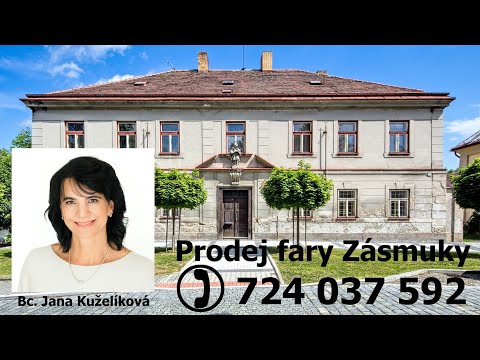 Video Prodej fary Zásmuky včetně stavebního pozemku přímo v centru obce