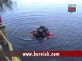 Egzamin strażaków - płetwonurków
