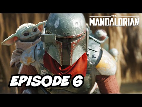 Star Wars The Mandalorian Season 2 Episode 6 Boba Fett - TOP 10 WTF and Easter Eggs