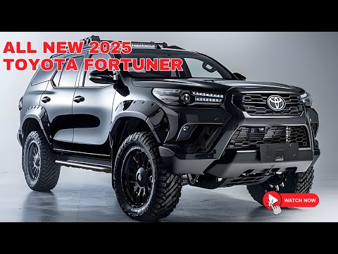 Cái nhìn đầu tiên! Toyota Fortuner 2025 được tiết lộ - Hệ thống 48 Volt mới