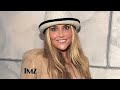 tara reid stopped by the tmz office for an interview on 