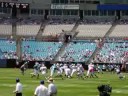 Carolina Panthers Fanfest 2008 running game Carolina Panthers Fanfest 2008 running game
