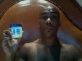 Stephon Marbury's Official youtube www.youtube.com Stephon Marbury's live show www.ustream.tv Stephon Marbury eats and swallows Vaseline for his sore throat. Someone told him their grandma said eating vaseline helps a soar throat so that's why he ate and swallowed it. This is from his live broadcast.