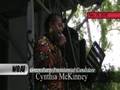 Cynthia McKinney at UN Plaza on the 60th Anniversary of the