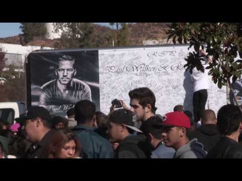Thousands attend Paul Walker / Roger Rodas Memorial Sunday in Santa Clarita