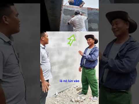 Đục tường kiểm tra chất lượng Vữa Victory New cùng chủ thầu