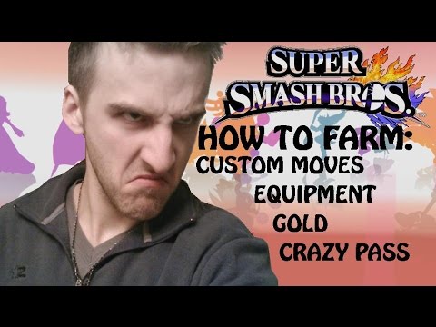 how to get more equipment in smash 4