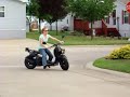 Lauras 1st time riding a Honda Ruckus!! (Pt. 1)
